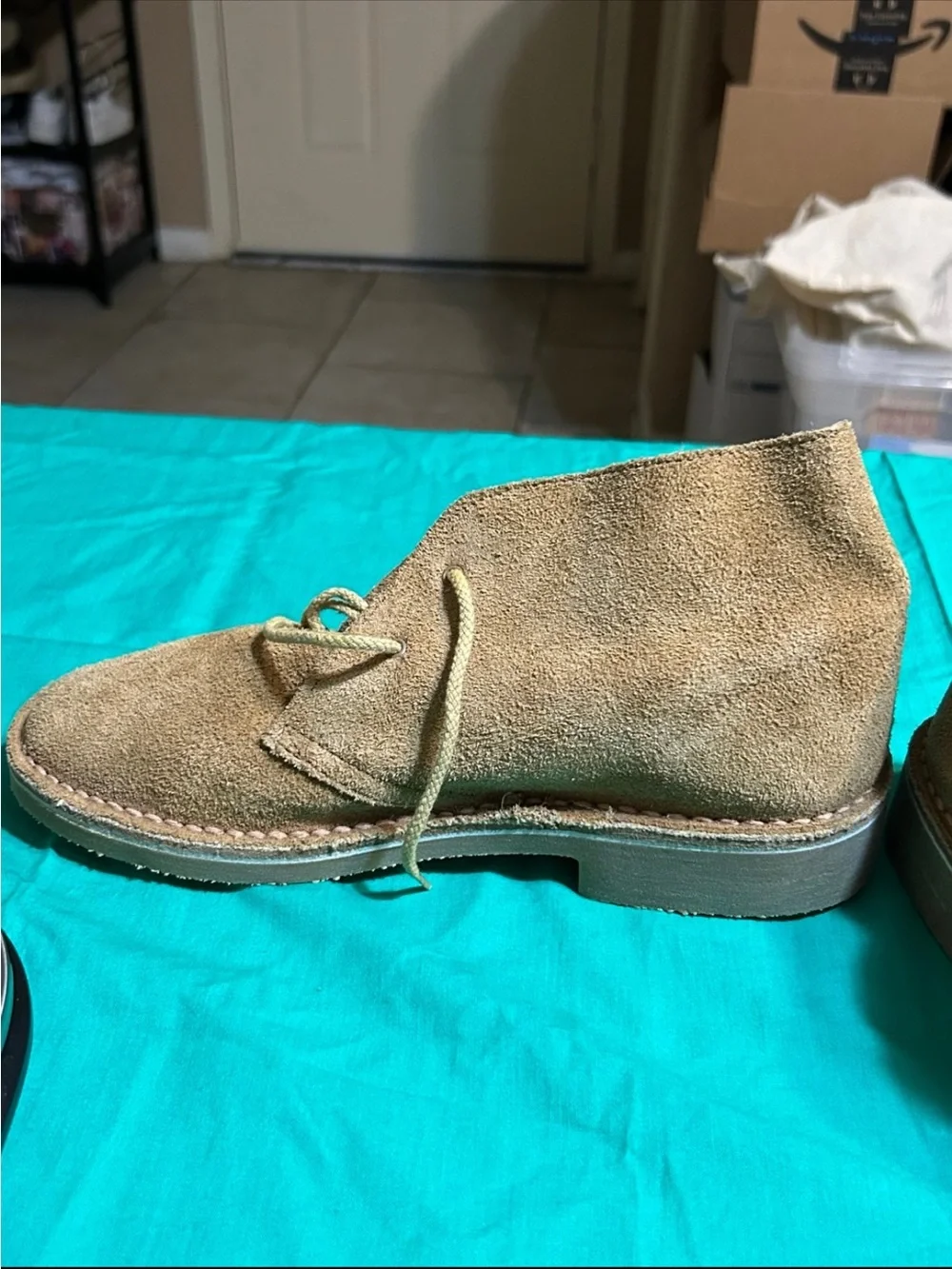 Rocky Men's Suede Chukka Boots - Tan Brown